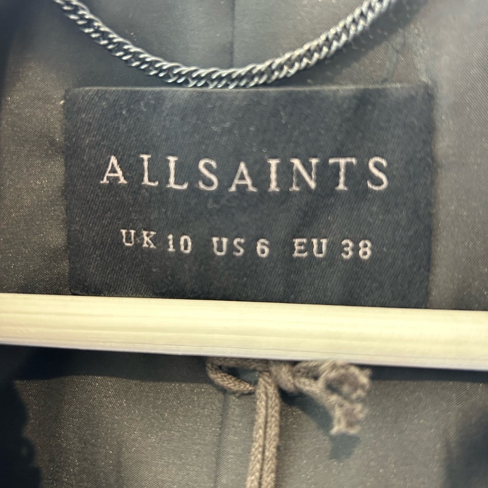 All Saints NEW WITH TAGS Black Sequin Blazer - Picture 8 of 9